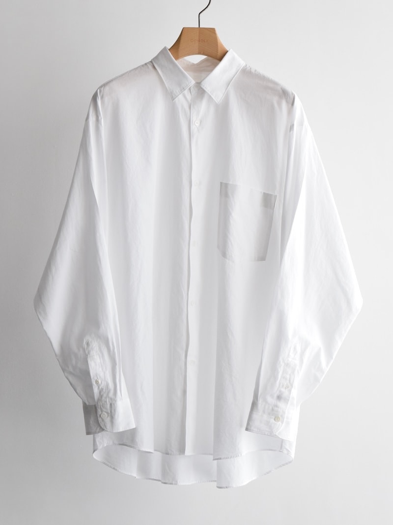 COMOLI(コモリ) / コモリシャツ / WHITE 26SS