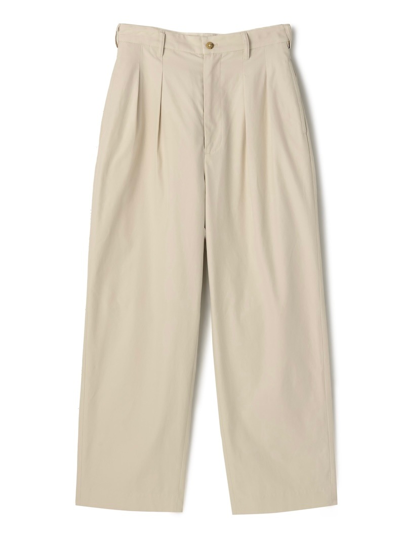 J.B. ATTIRE (ジェービーアタイア) / PARIS HIGH WAIST TROUSER (BEIGE 