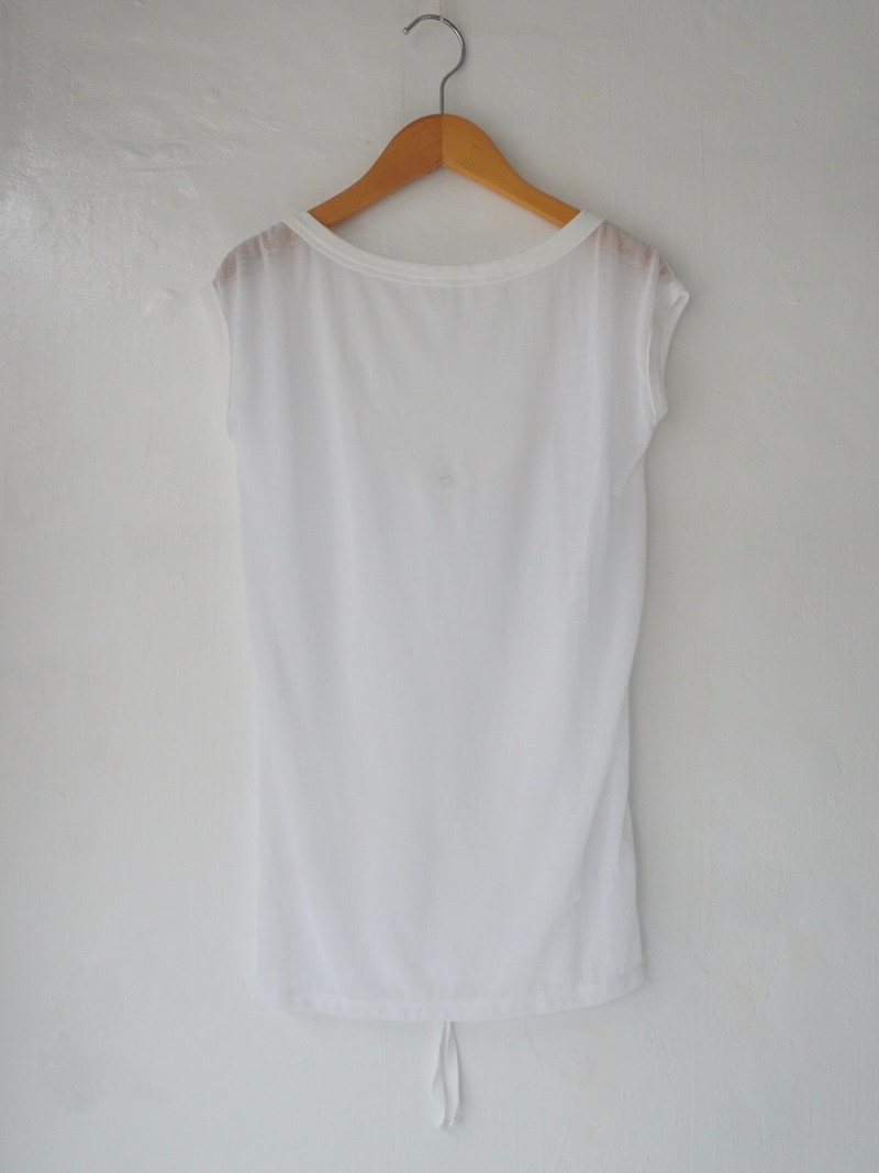 TanC TOKYO(タンクトウキョウ) / LITTLE SLEEVE SHEER TEE 25SS