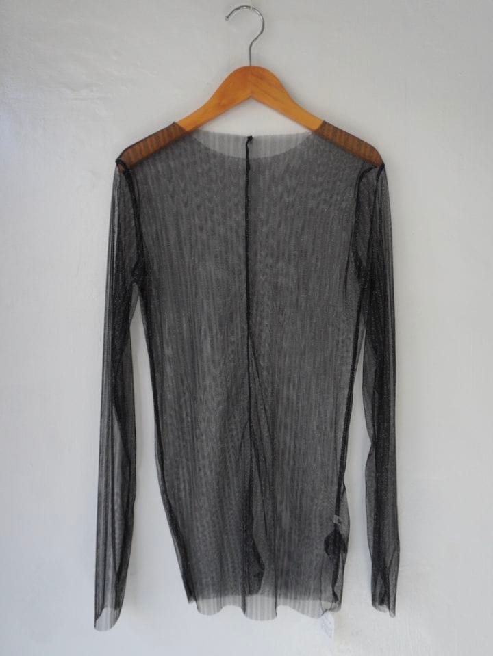 TanC TOKYO(タンクトウキョウ) / SPARKLING TULLE STRIPE LS 25SS