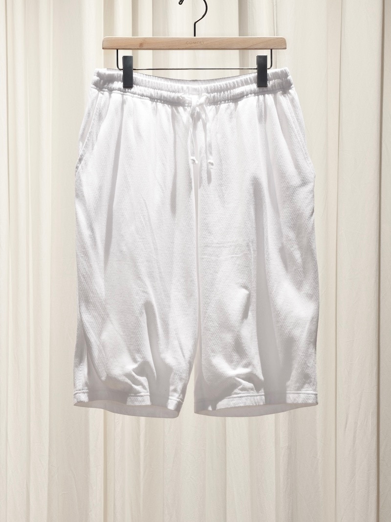 COMOLI(コモリ) / コットンメッシュ ショーツ / WHITE 25SS