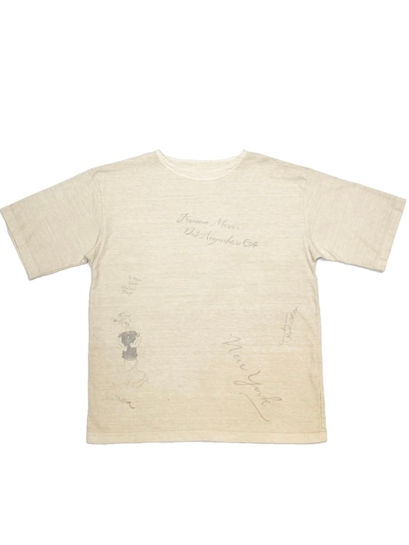 OLD JOE (オールドジョー) / ATHLETIC TEE “DRAWING” / WHEAT / 25AW