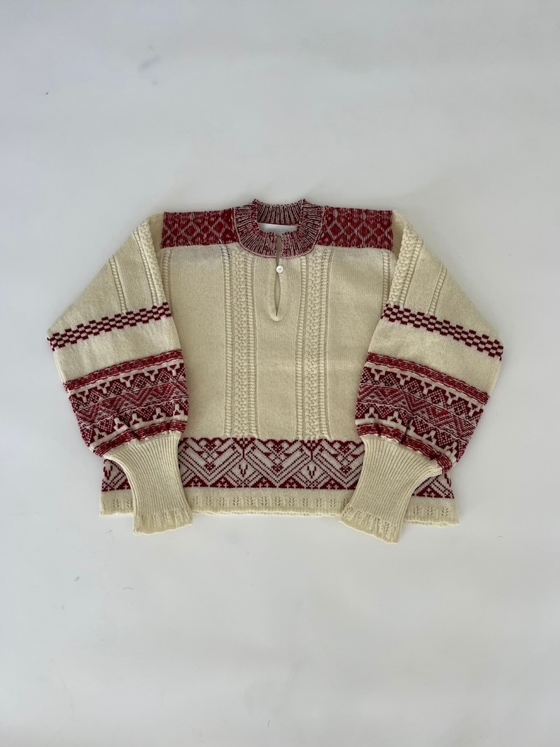 ASEEDONCLOUD(アシードンクラウド) / Seiyako jacquard blouse 25AW