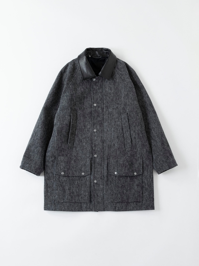 kiivu(キフ) / HUNTING JACKET -  Color Denim + Needle - 25AW