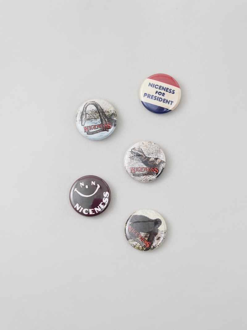NICENESS BIRTHDAY ナイスネス バースデー ピンバッチ 缶バッチ BIRTHDAY – NICENESS