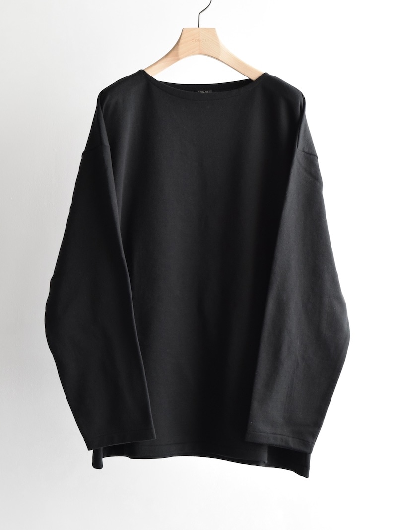 【新品未使用】comoli 25AW コットンボートネック BLACK 3 COMOLI(コモリ) / コットン ボートネック 25AW | 商品一覧