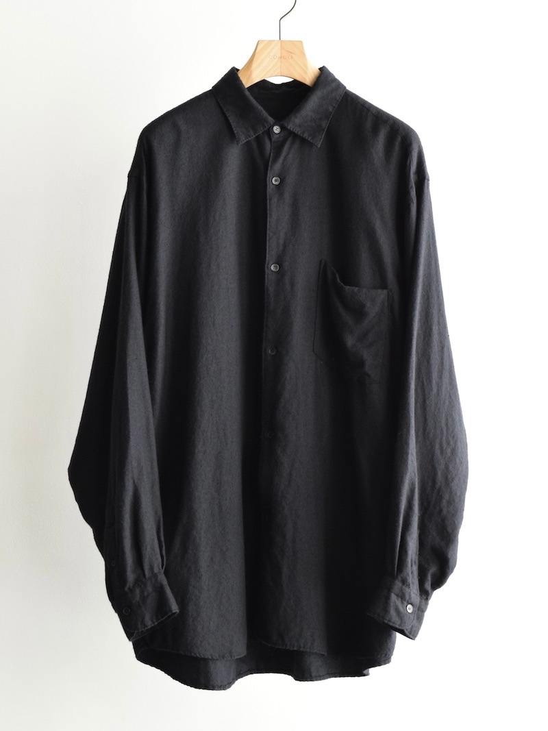 25AW COMOLI コモリシャツ NAVY サイズ3 comoliシャツサイズ3