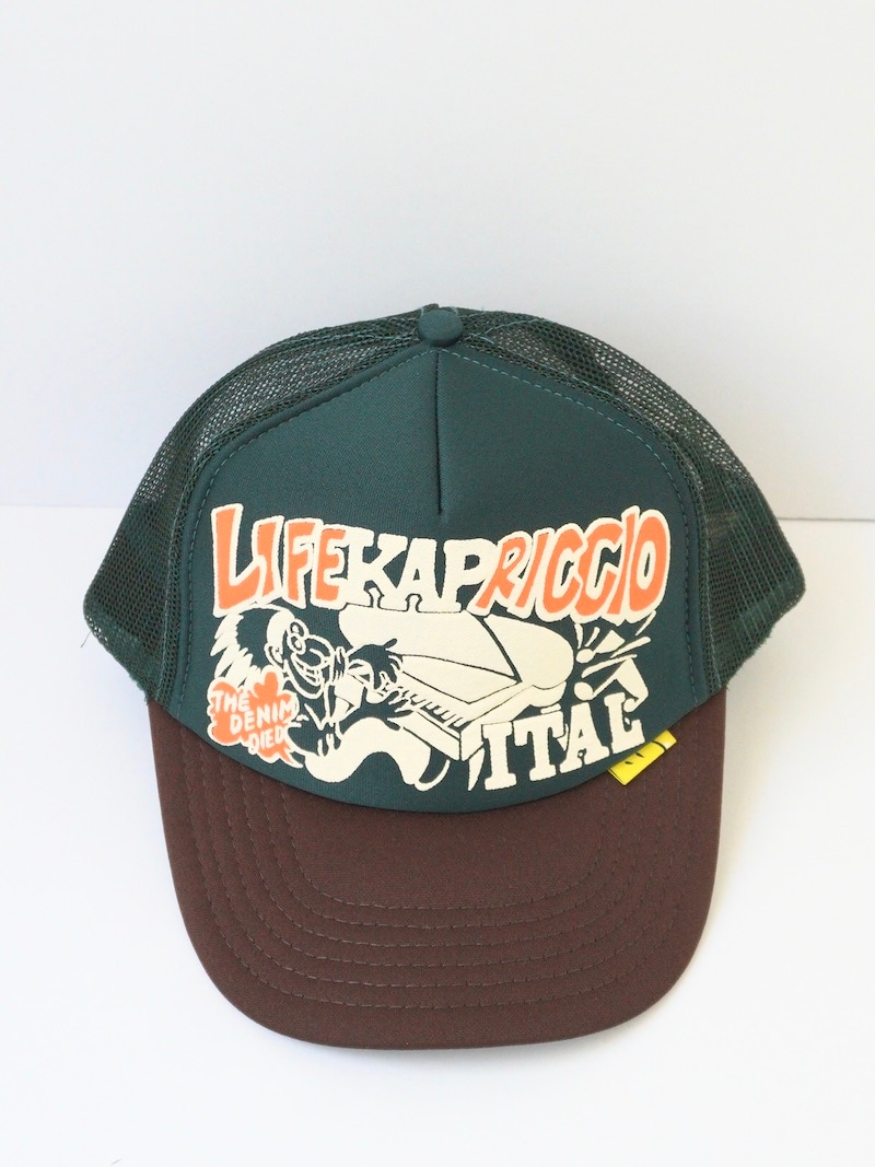 最新デザインの KAPITAL(キャピタル) 25SS トラックCAP CAPRICCIOpt LIFE / 帽子