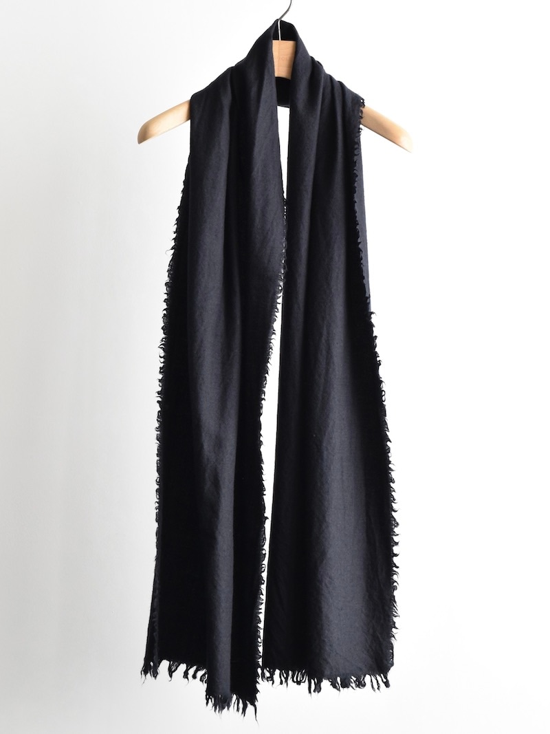 COMOLI(コモリ) / カシミヤシルク 製品染ストール 25AW | 商品