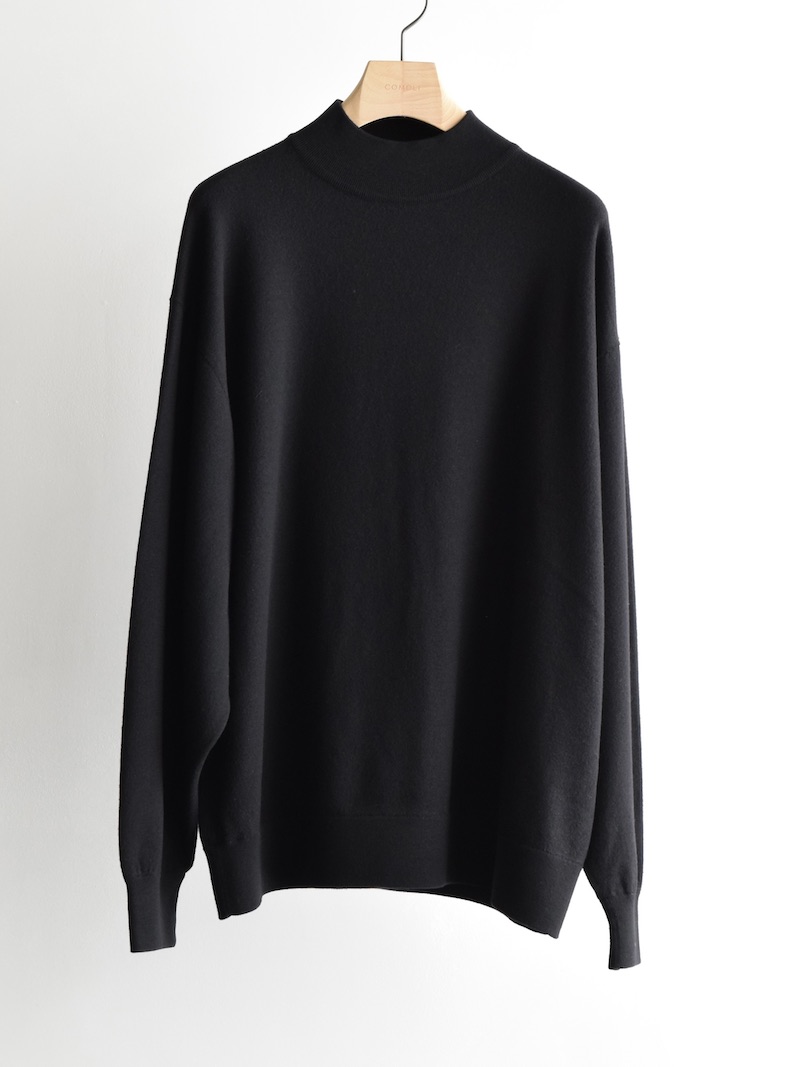 COMOLI 24AW WOOL MOCK NECK KNIT コモリ COMOLI(コモリ) / ウール モックネックニット 25AW | 商品一覧