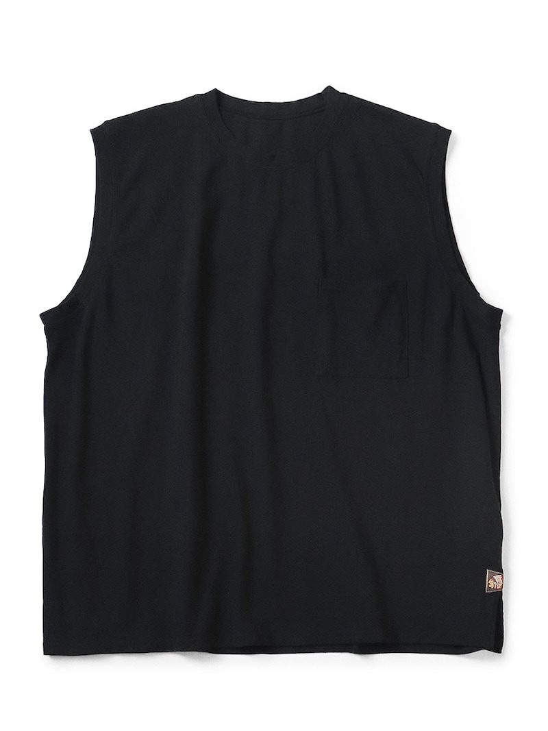 KAPITAL ノースリーブシャツ KAPITAL(キャピタル) / 20/-天竺 ノースリーブBIG-T（1flag