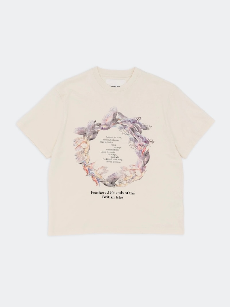STORY mfg.(ストーリーエムエフジー) / Grateful Tee SS - Feathered Friends 25AW