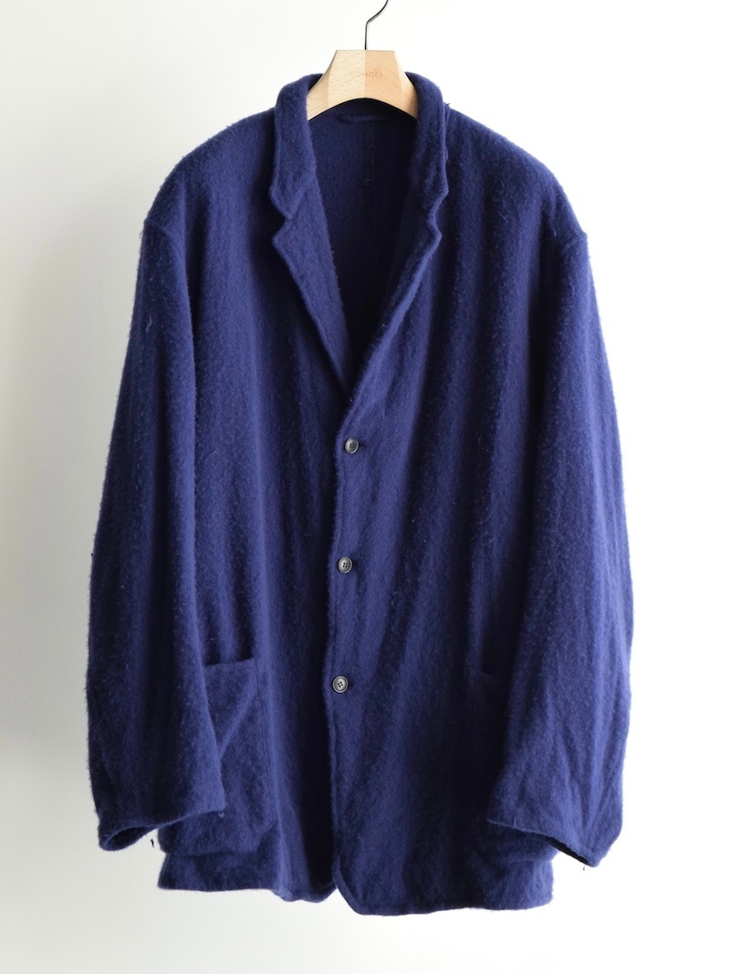 COMOLI(コモリ) / 縮絨ウール ジャケット / PURPLE BLUE 25AW | 商品