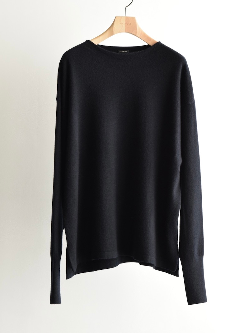 COMOLI(コモリ) / カシミヤ コモリニット / NAVY 25AW