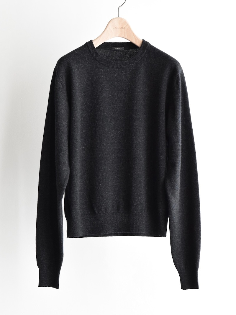 新品未使用　COMOLI25AW カシミヤネックウォーマー　ブラック new item - 