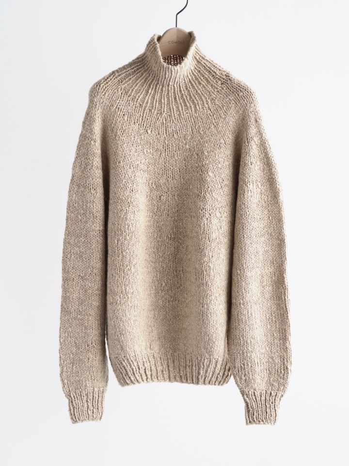 COMOLI(コモリ) / カシミヤハンドスパン タートルネックニット 25AW