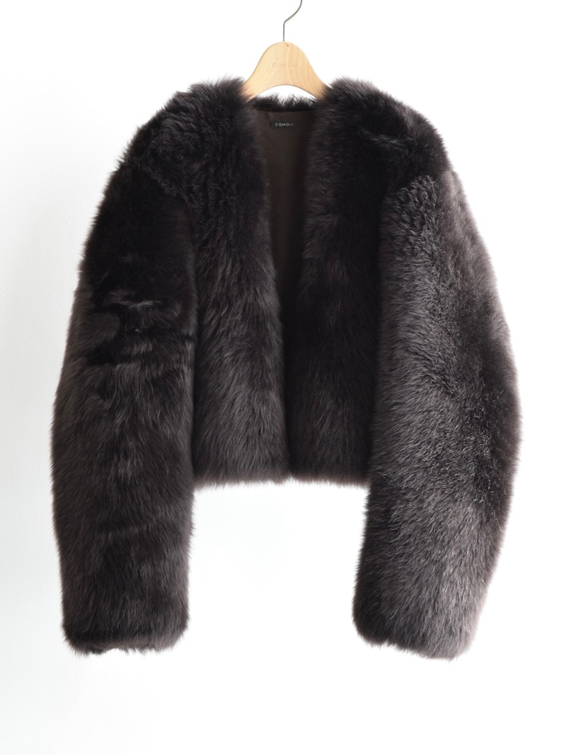 COMOLI(コモリ) / ファー ボレロ 25AW