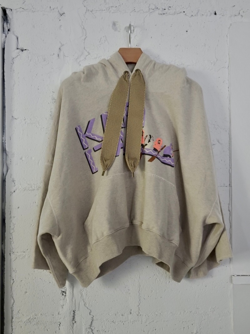 KAPITAL　KIRO HIRATA　キャピタル　ジャケット　フード　パーカー KAPITAL(キャピタル) ファープルオーバーパーカー ブルー サイズ