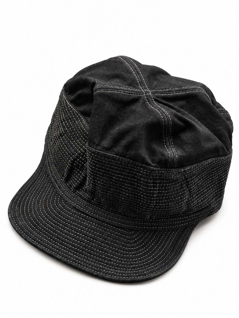 KAPITAL(キャピタル) / 11.5ozブラック×ブラックデニム 老人と海CAP