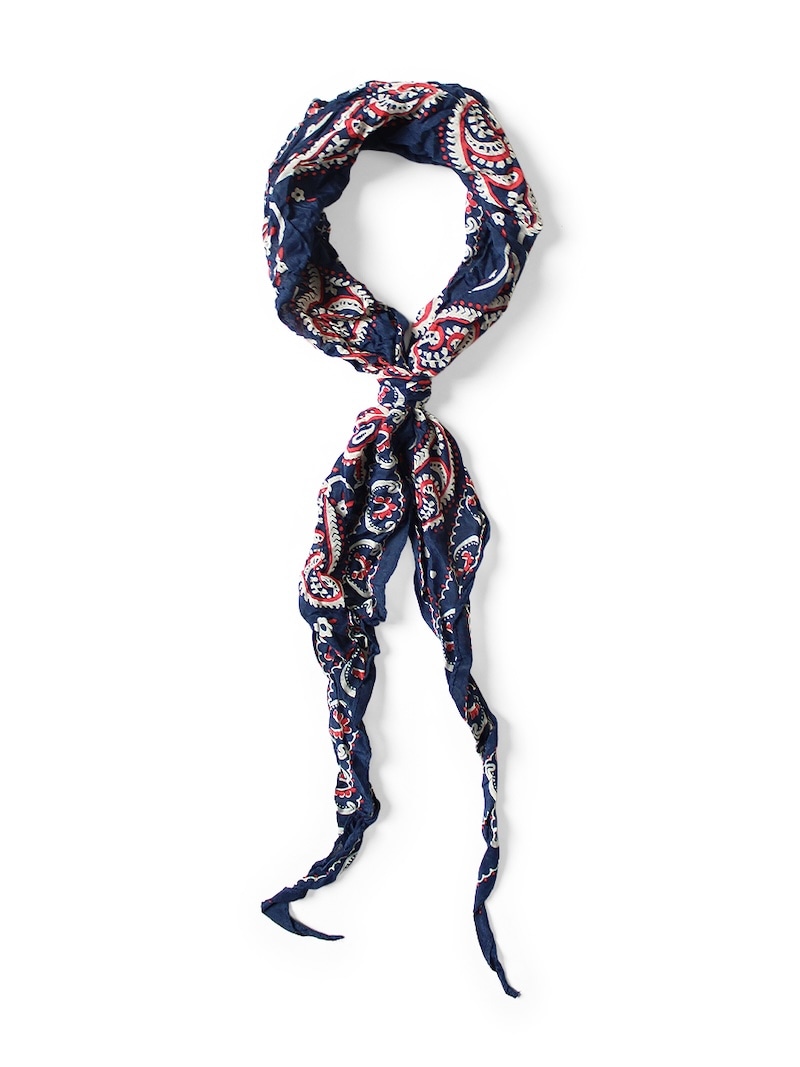 KAPITAL(キャピタル) / ワッシャーシルク ネッカチーフ(Sambo