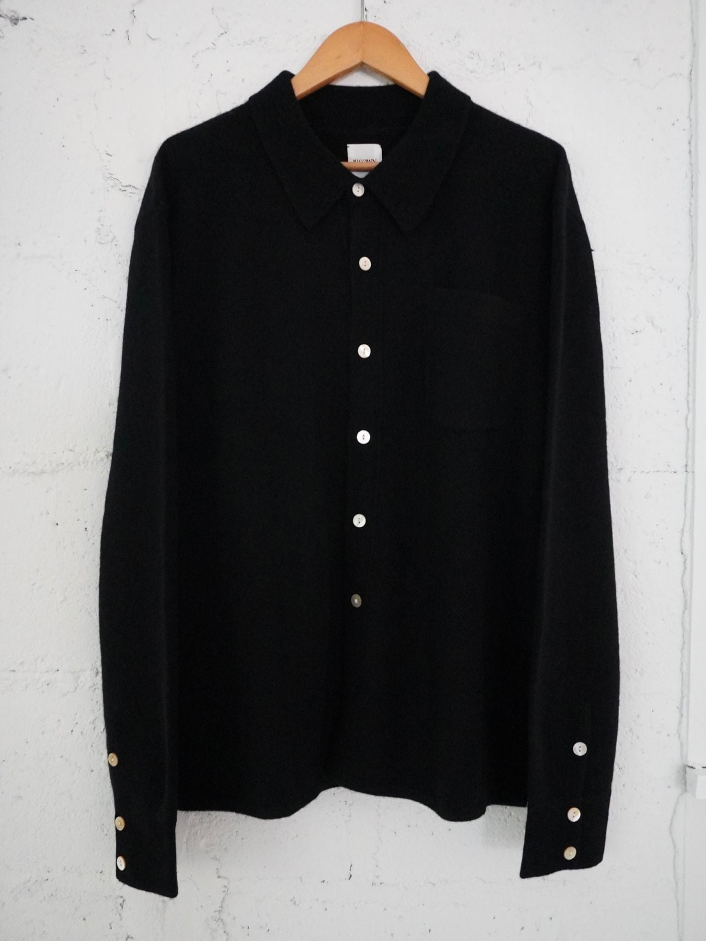 BISOWN (ビソウン) / CASHMERE KNIT SHIRTS CARDIGAN (MENS) 25AW