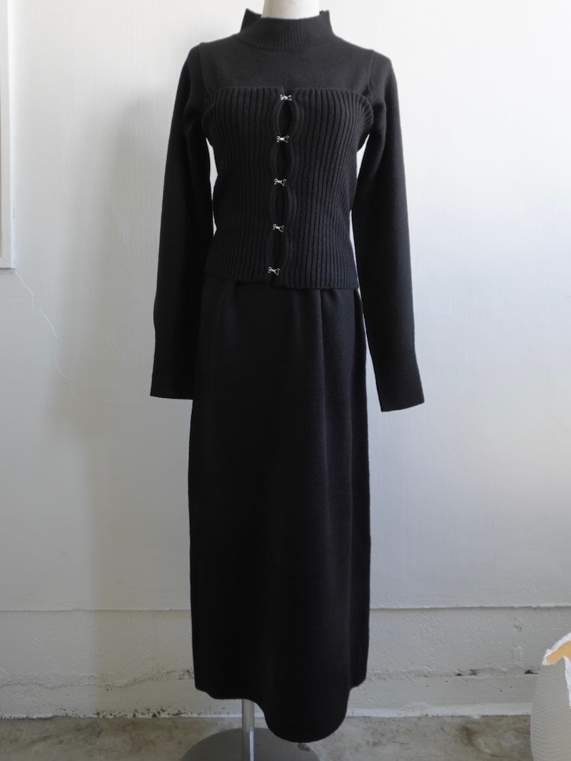 RIM.ARK(リムアーク) / Setting knit dress 25AW