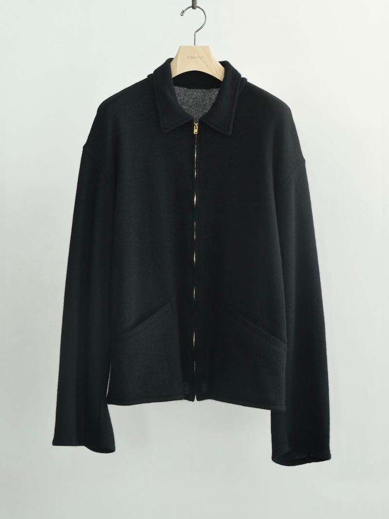 COMOLI(コモリ) / カシミヤ和紙 ジップショートジャケット 26SS