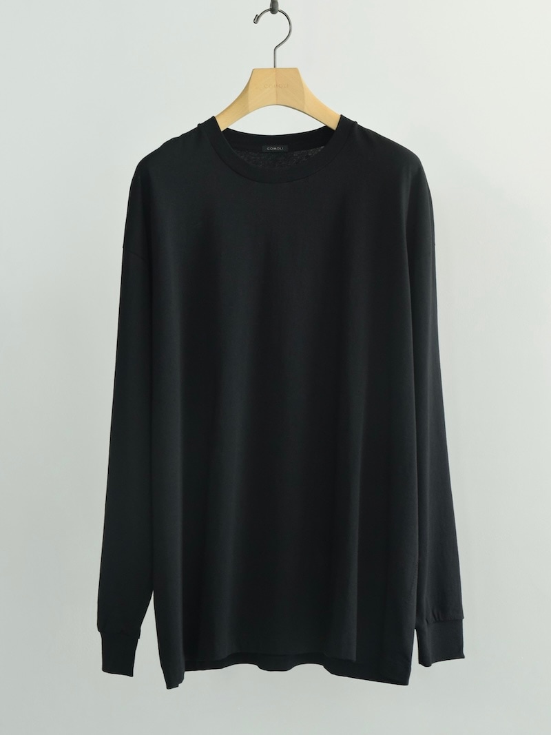COMOLI(コモリ) / コットンジャージ 長袖Tシャツ 26SS
