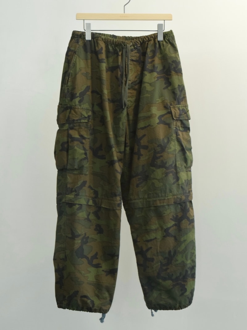 comoli 26ss CAMOコンバーティブル6Pパンツ サイズ3 COMOLI (コモリ) CAMO コンバーティブル6Pパンツ