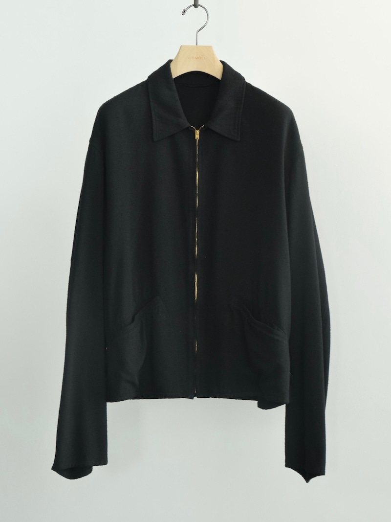 COMOLI 26SS ブラックドリルジップショートジャケット　サイズ2 新品 comoli】26ss ブラックデニムジップショートジャケット サイズ2｜Yahoo