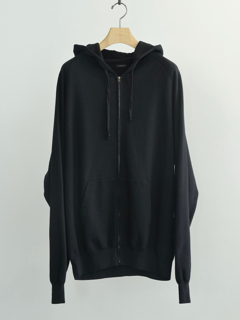 COMOLI(コモリ) / LWコットン裏毛 ジップパーカ 26SS | 商品一覧