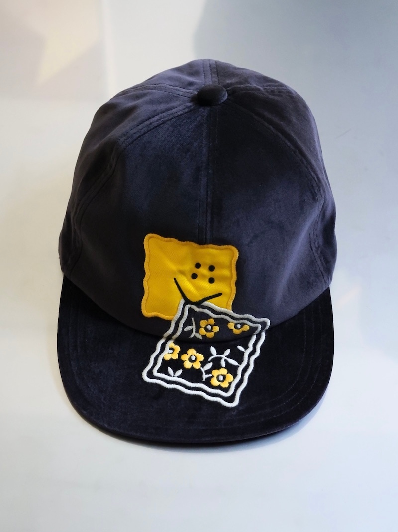 新品未使用✨KAPITAL キャピタル　ストローハット　スーベニア刺繍 KAPITAL(キャピタル) / 別珍 ベースボールCAP (PECKISH RAINBOWY