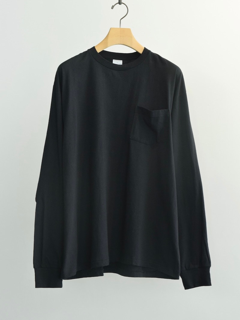 COMOLI(コモリ) / サープラス 長袖Tシャツ / BLACK 26SS | 商品一覧