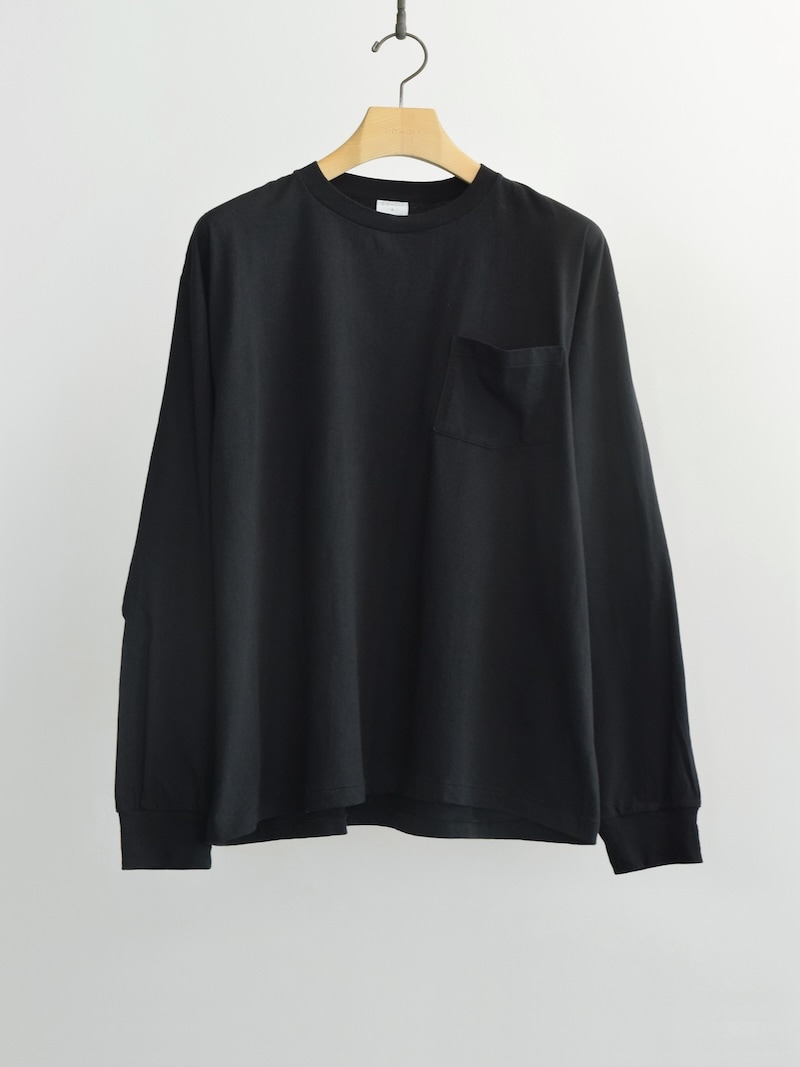 COMOLI(コモリ) / サープラス 長袖Tシャツ / BLACK 26AW | 商品一覧