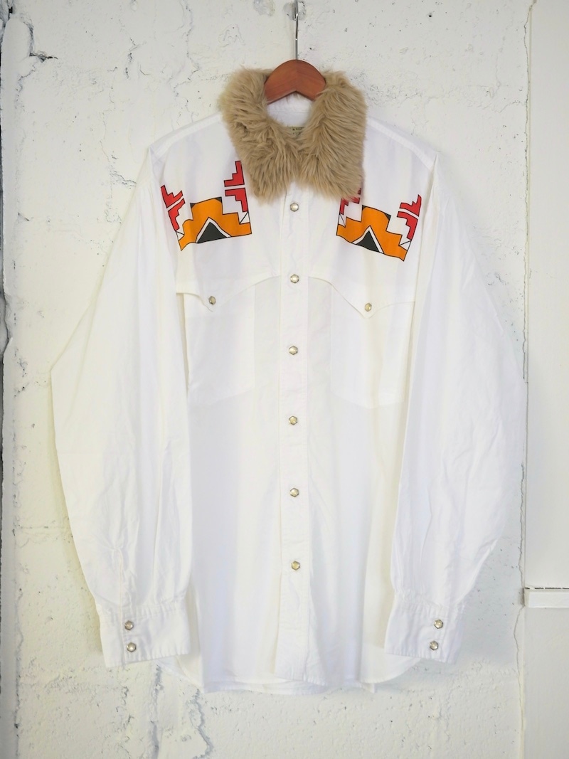 KAPITAL(キャピタル) / OX×ファー ハスキーウエスタンウルフシャツ(GALApt) 25AW