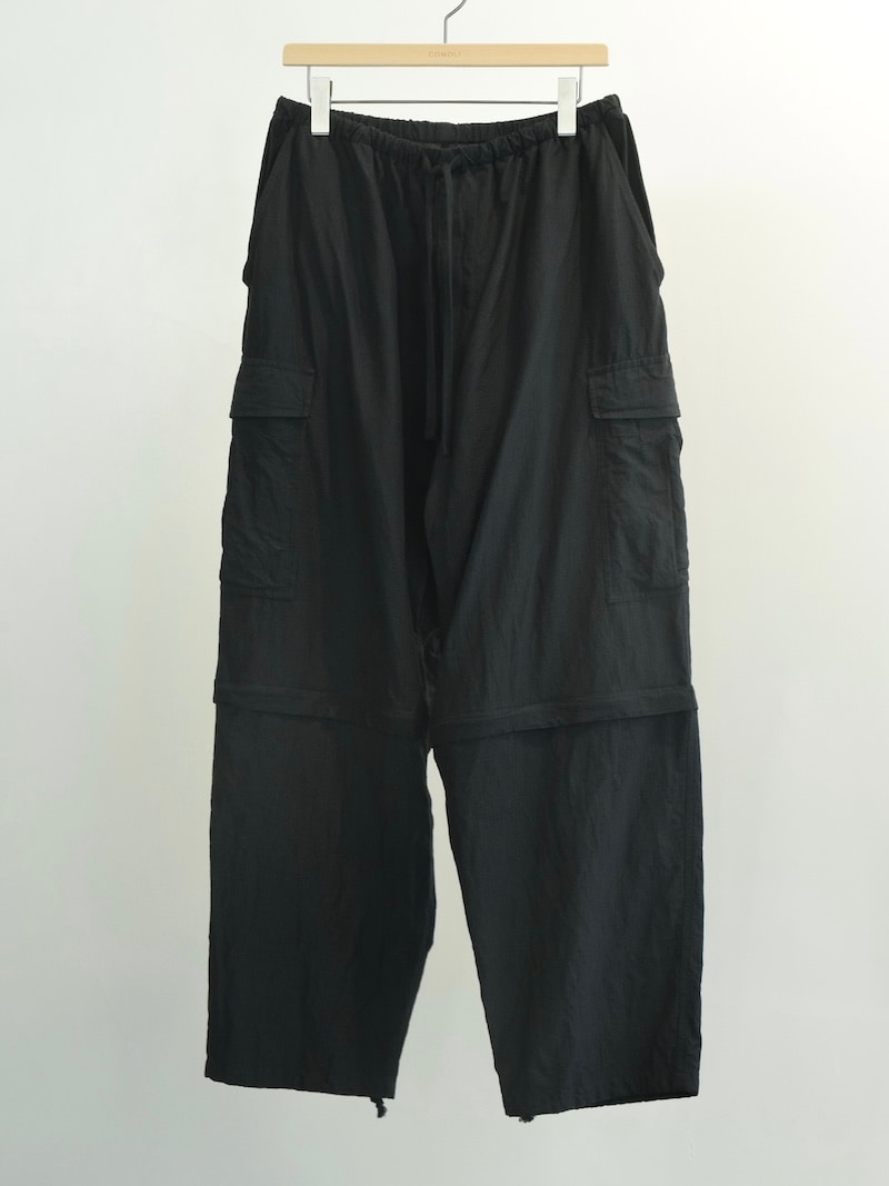 COMOLI(コモリ) / リップストップ コンバーティブル6Pパンツ 26SS
