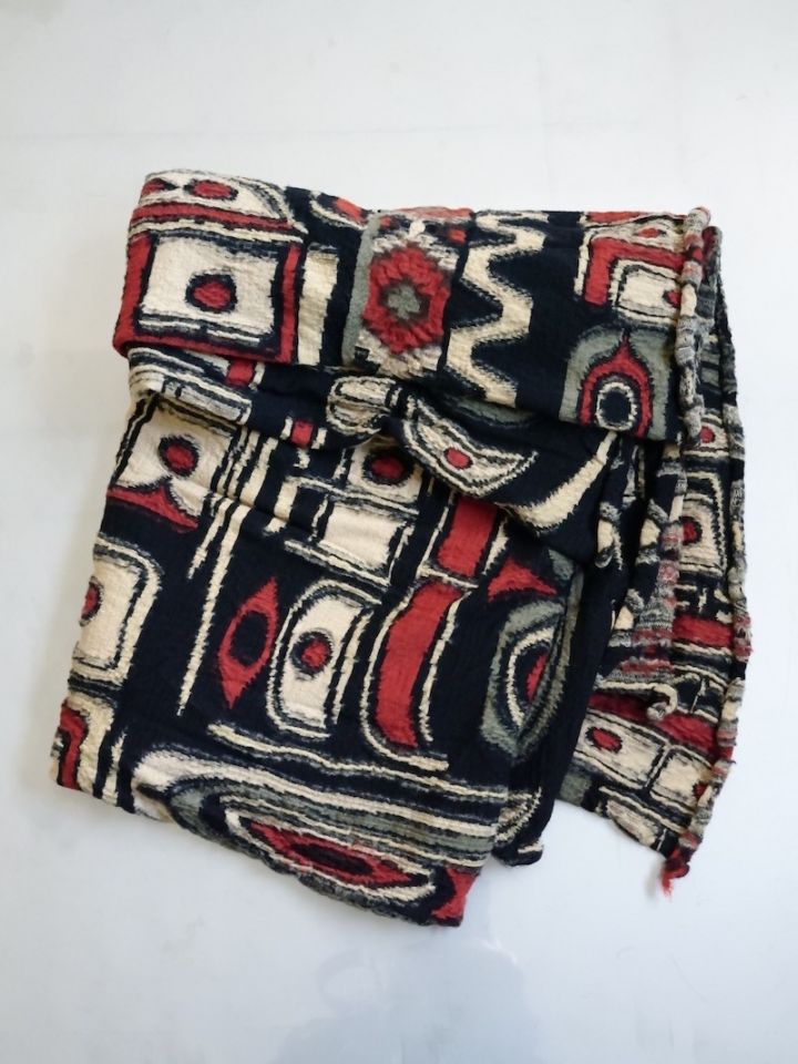 KAPITAL(キャピタル) / 縮絨ウール Alaska-Ravenブランケット