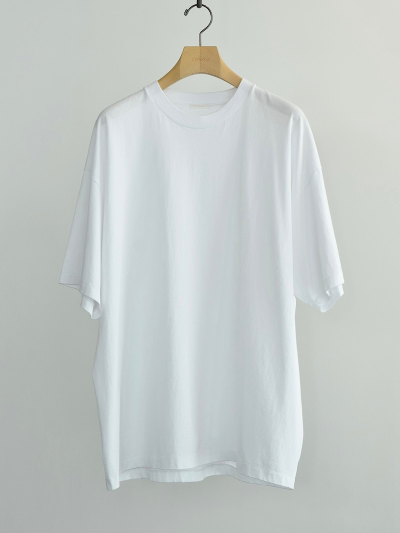 COMOLI(コモリ) / コットンジャージ 半袖Tシャツ / WHITE 26SS | 商品