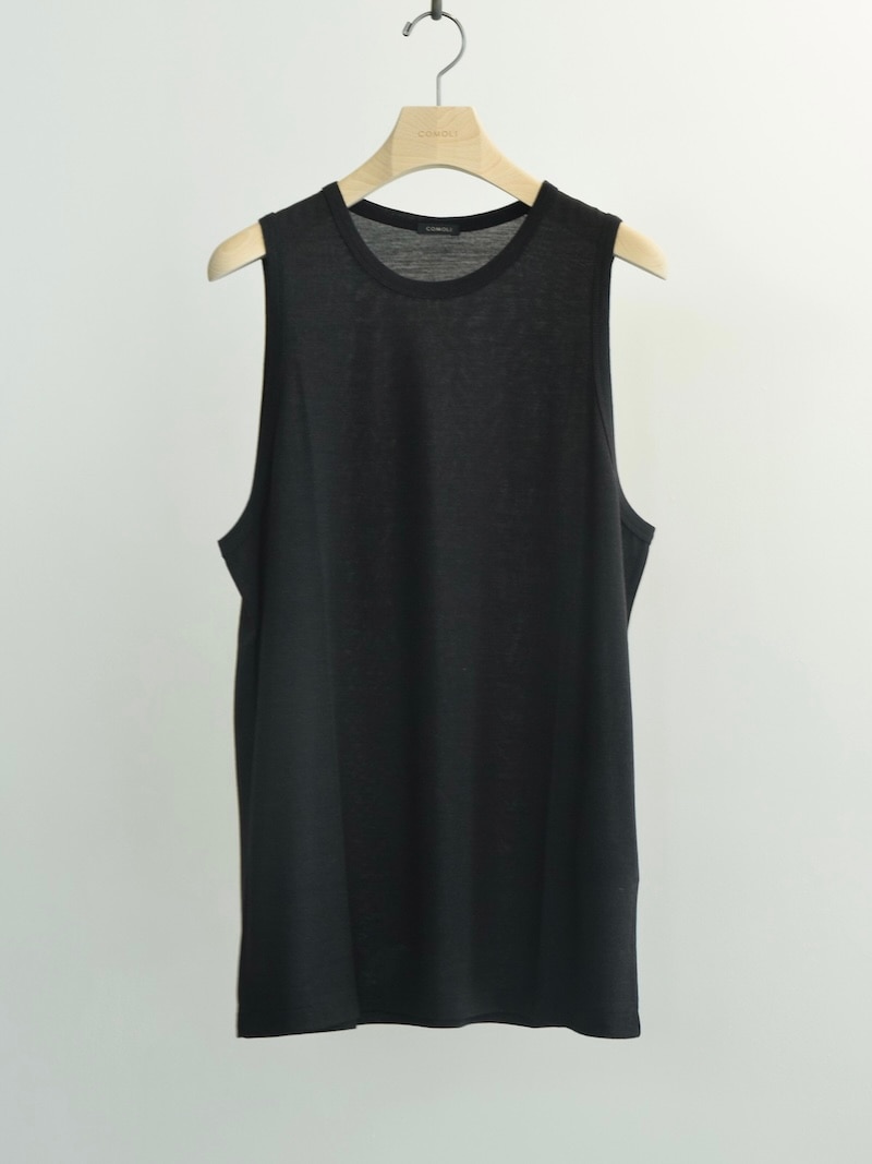 COMOLI(コモリ) / サマーウール タンクトップ / CHARCOAL 26SS | 商品