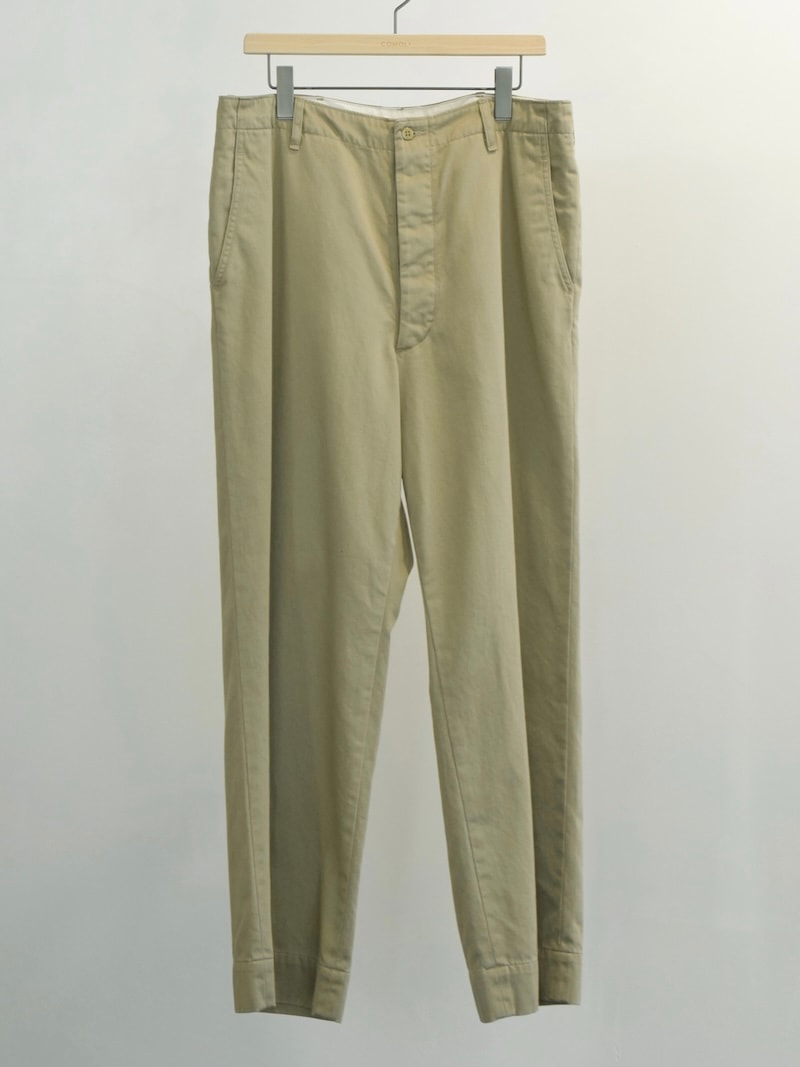 COMOLI(コモリ) / KHAKIチノ パンツ 26SS | 商品一覧,BRANDS,COMOLI