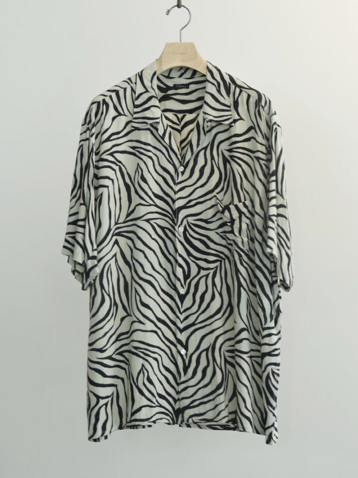 COMOLI(コモリ) / ZEBRA 半袖オープンカラーシャツ 26SS | 商品一覧
