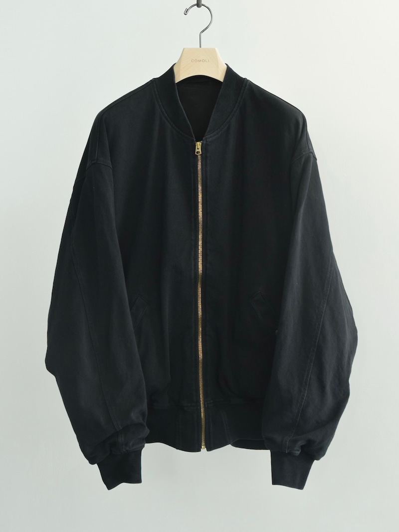 COMOLI(コモリ) / コットンジャージ ジップブルゾン 26AW