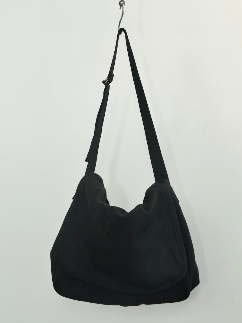 26aw Comoli コモリ ヘンプダックショルダーバッグ Black COMOLI(コモリ) / ヘンプダック ショルダーバッグ / BLACK 26AW | 商品