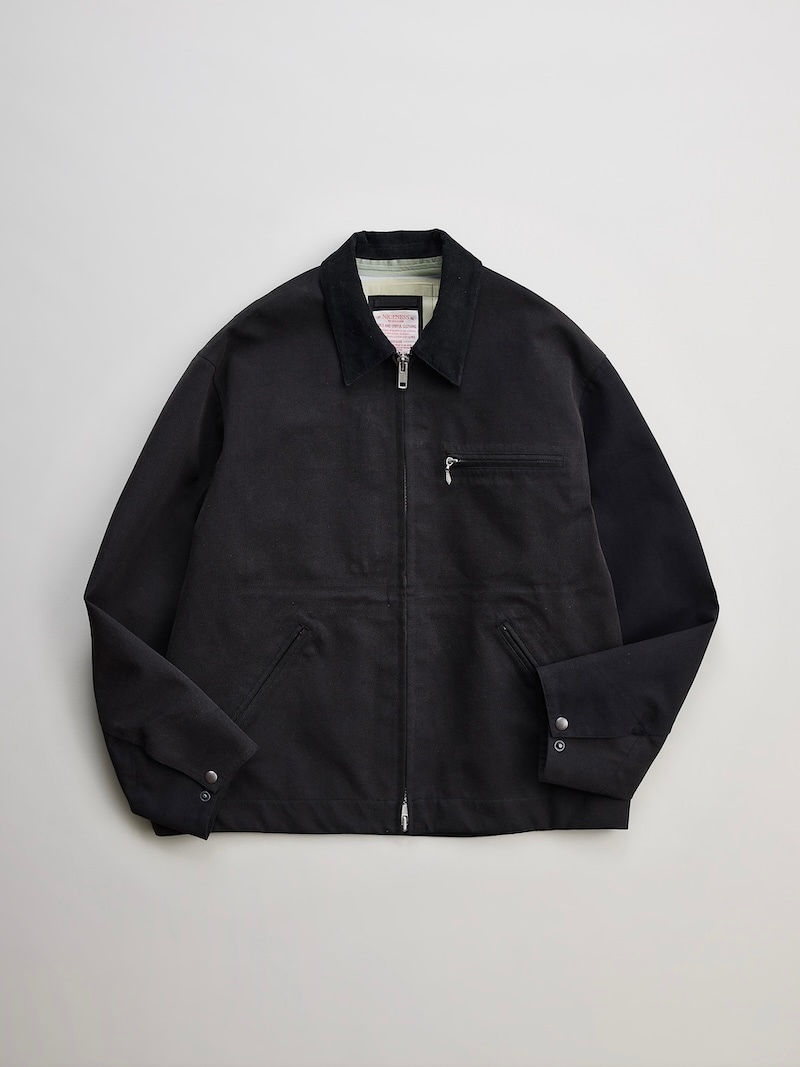 NICENESS(ナイスネス) / BURDEN / バーデン (3レイヤーワークジャケット) / BLACK / 26SS