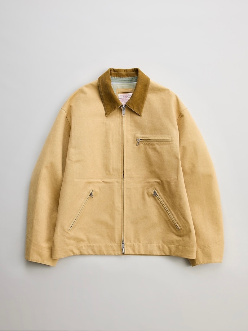 NICENESS(ナイスネス) / BURDEN / バーデン (3レイヤーワークジャケット) / KHAKI BEIGE / 26SS