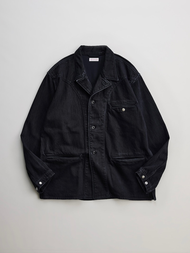 ナイスネス　レザーシャツＭサイズ NICENESS#ナイスネス＃レザー＃レザーシャツ#M 【公式通販】