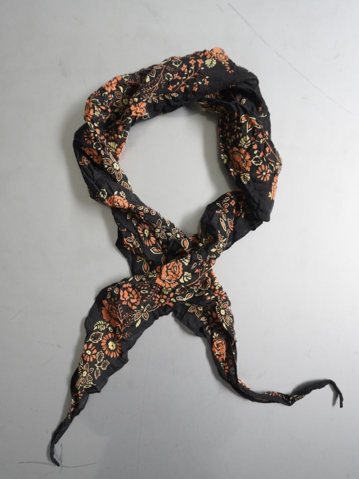 KAPITAL(キャピタル) / ワッシャーシルク ネッカチーフ(Churchill GARDEN) 25AW