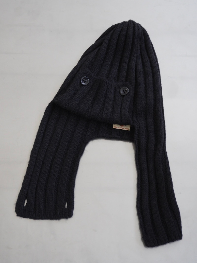 KAPITAL(キャピタル) / 5G ウール 3×3リブ ハンティングニットCAP 25AW