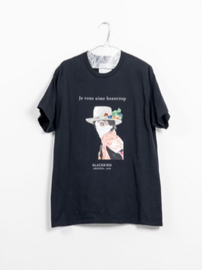 BLACKBIRD (ブラックバード) / short sleeve cut sewn 02 (black) 26SS