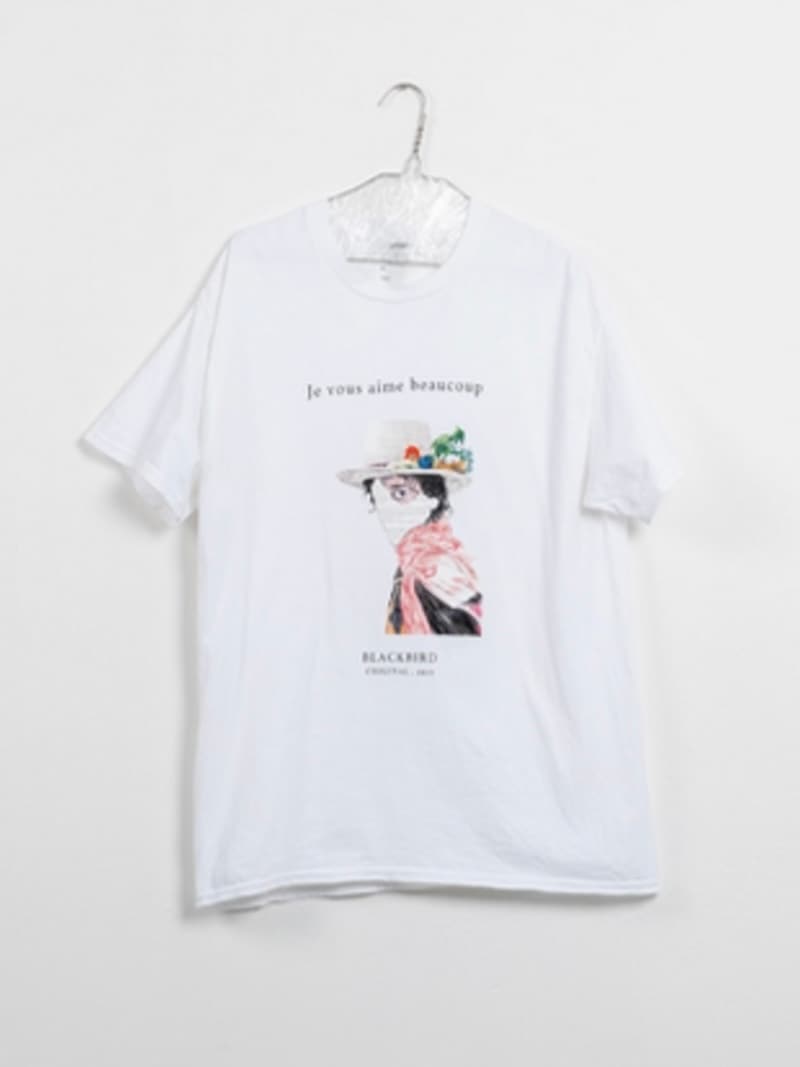 BLACKBIRD (ブラックバード) / short sleeve cut sewn 02 (white) 26SS